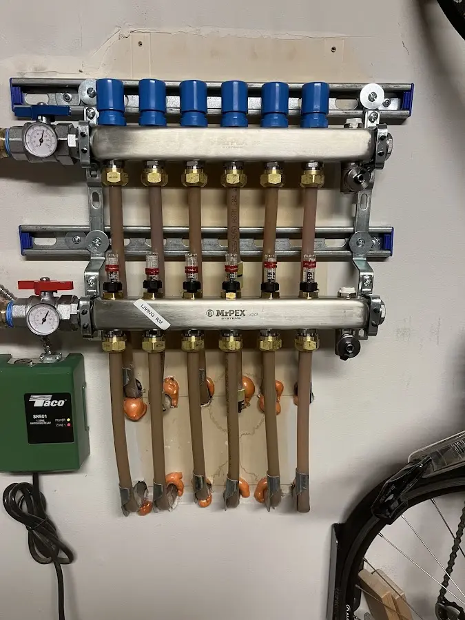 Plumber performing Water Heater Repair at a residential property in Stuarts Draft